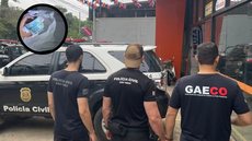 Operação contra o Comando Vermelho bloqueia R$ 33,6 milhões em SP - Imagem: Divulgação / Polícia Civil