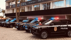 Ação prendeu dois criminosos que praticavam golpes virtuais contra investidores - Imagem: Divulgação | Polícia Civil de São Paulo