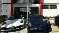 Foram apreendidos bens de luxo e equipamentos usados no golpe dos concursos - Imagem: Reprodução | Polícia Civil