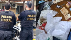 Investigados por tráfico, roubo e lavagem de dinheiro são alvos de operação - Imagem: Divulgação | Polícia Federal
