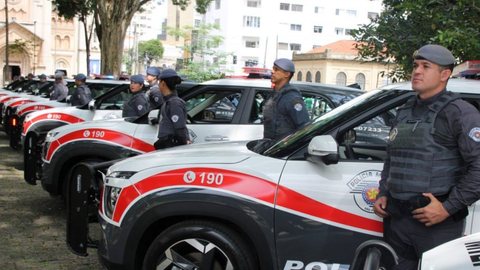 Ofensiva mobiliza todas as tropas da PM, usa drones e fecha pontos do tráfico em diferentes regiões do estado. - Imagem: Divulgação/Governo de SP.