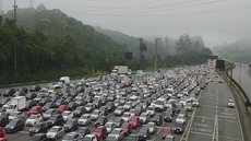 Com a expectativa de 20 milhões de veículos em circulação, a PRF e concessionárias implementam esquemas especiais para garantir a fluidez do tráfego - Imagem: Reprodução/Redes Sociais