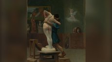 Pygmalion and Galatea, de Jean-Léon Gérôme, 1890 - Imagem: Reprodução