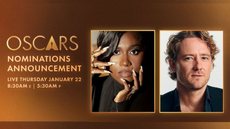 Danielle Brooks e Lewis Pullman serão os responsáveis por anunciar os indicados ao Oscar 2026 em transmissão ao vivo no dia 22 de janeiro. - Imagem: Divulgação/Oscar.