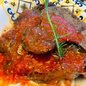 Ossobuco com Polenta e Molho de Tomates-Cerejas e Vinho do Porto - Imagem: Divulgação/Chef Luiz Borba