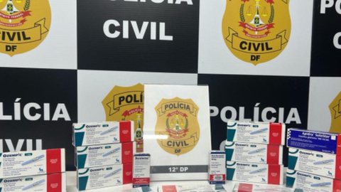 Ozempic: 'Paciente' falso é preso com 14 caixas do medicamento furtado - Imagem: Reprodução/PCDF