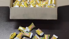 Policiais flagraram ambulante oferecendo cocaína no lugar das paçocas - Imagem: Divulgação | Polícia Civil