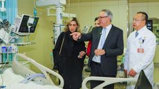 O primeiro hospital inteligente do Brasil será construído em São Paulo, com apoio de universidades e secretarias de saúde - Imagem: Divulgação / Beijing Tiantan Hospital