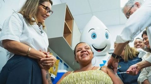 A nova campanha visa imunizar grávidas a partir de 28 semanas contra o vírus sincicial respiratório, responsável por bronquiolites - Imagem: Reprodução/Flávio Sales/MS
