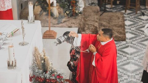 O padre Delson Zacarias dos Santos foi condenado pelo crime de estupro de vulnerável - Imagem: reprodução/Facebook