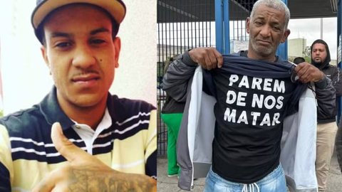 Jovem foi baleado pelas costas após furtar produtos e tentar fugir. - Imagem: Reprodução/Redes Sociais.