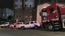 Corpo da vítima foi encontrado na residência do casal - Imagem: Reprodução / SBT News