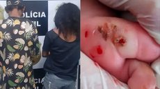 O menino de 2 anos foi resgatado pela polícia andando sozinho após ser abandonado pelos pais em Planaltina de Goiás - Imagem: reprodução g1