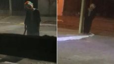 Jovem provoca terror em cidade de MS; veja vídeo abaixo - Imagem: reprodução portal Cidadão MS