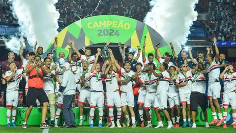 Palmeiras tenta, mas São Paulo demonstra superioridade e conquista a Copa do Brasil Sub-20 - Imagem: Divulgação / CBF
