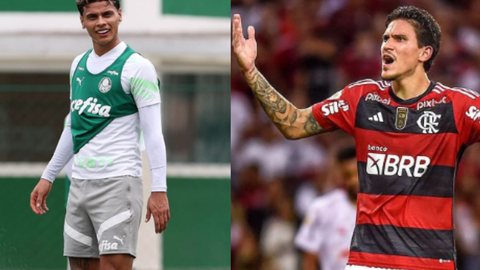 Após a realização dos jogos atrasados do Brasileirão, Palmeiras vê suas chances de título aumentarem - Imagem: Reprodução/Instagram @palmeiras e @flamengo