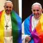 Papa Francisco viraliza ao 'aparecer' com bandeira LGBT; descubra se a imagem é real - Imagem: reprodução redes sociais