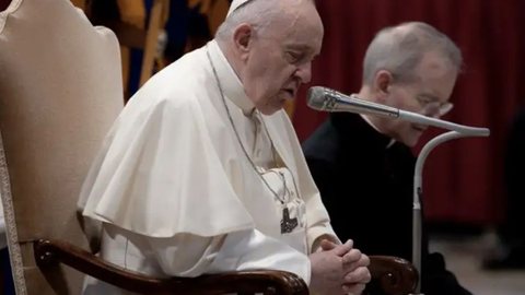 Papa Francisco manteve seu posicionamento - Imagem: reprodução Twitter
