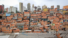 Vista aérea do Complexo de Paraisópolis, na zona sul de São Paulo, que passará por ampla intervenção urbana - Imagem: Reprodução