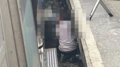 Passageira sofre mal súbito e cai em vão entre trem e plataforma em SP - Imagem: Reprodução / X/ @gazetasp_