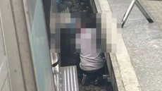 Passageira sofre mal súbito e cai em vão entre trem e plataforma em SP - Imagem: Reprodução / X/ @gazetasp_