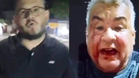 Pastor discute no trânsito e quebra nariz de idoso - Imagem: Reprodução/Fuxico Gospel
