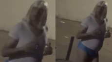 'Pastor de calcinha' ataca novamente e é visto abordando pessoa em situação de rua - Imagem: Reprodução/Twitter/X
