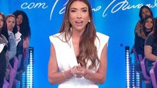 Patrícia Abravanel se emociona em seu primeiro programa após a partida de Silvio Santos - Imagem: Reprodução/SBT