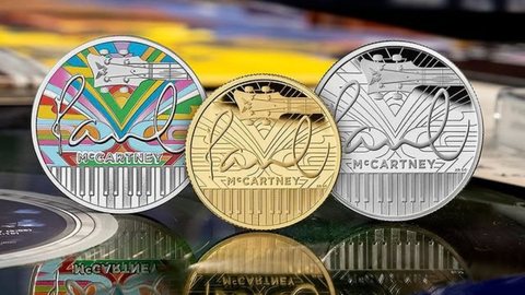 Paul McCartney recebe homenagem com série de moedas comemorativas - Imagem: Reprodução / Instagram / @royalmintuk