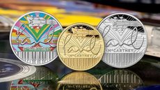 Paul McCartney recebe homenagem com série de moedas comemorativas - Imagem: Reprodução / Instagram / @royalmintuk