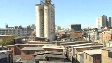 Favela do Moinho, localizada na região do Bom Retiro, Centro de São Paulo - Imagem: Reprodução / TV Globo