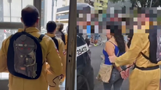 Agentes disfarçados prendem dupla em bloco de rua - Imagem: Divulgação | Polícia Civil