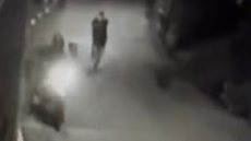 Vítima desarmou um dos criminosos e disparou contra o trio - Imagem: Reprodução / SBT News