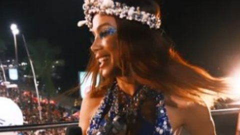 Pega ladrão! Anitta interrompe Carnaval para deter ladrão; veja vídeo - Imagem: Reprodução/ Instagram @anitta
