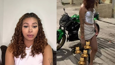 Maria Eduarda se pronunciou nas redes e disse querer deixar o passado para trás - Imagem: Reprodução | Redes Sociais