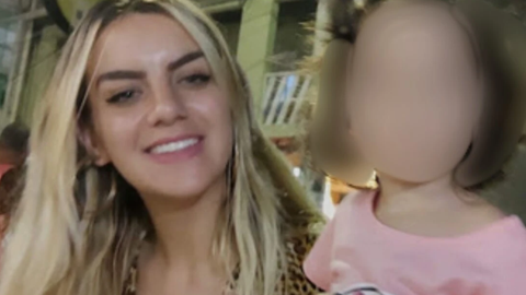 Menina de 7 anos aguarda pagamento após perder a mãe - Imagem: Reprodução