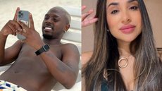 Jogador Fernandinho e Ex-namorada Mariela Silvério - Imagem: Reprodução / Instagram