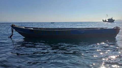 Bombeiros continuam procurar pescadores desaparecidos há 6 dias - Imagem:  Divulgação / Corpo de Bombeiros