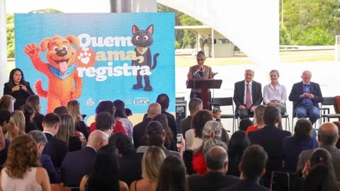 Proprietários de cães e gatos podem registrar pets gratuitamente com o RG Animal - Imagem: Reprodução / Fabio Rodrigues- Pozzebom / Agência Brasil