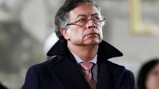 O presidente da Colômbia, Gustavo Petro, reagiu às ameaças de Donald Trump - Imagem: EPA