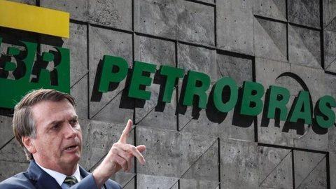 Bolsonaro pressiona Petrobras para diminuir o valor da gasolina - Imagem: Reprodução | O Globo via Grupo Bom Dia