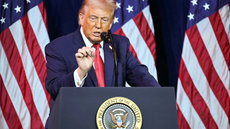 Donald Trump anuncia plano bilionário para que petrolíferas dos EUA assumam exploração venezuelana - Imagem: Reprodução