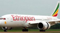 O avião era em Boeing 737-800, da companhia aérea Ethiopian Airlines - Imagem: reprodução Estevam pelo Mundo