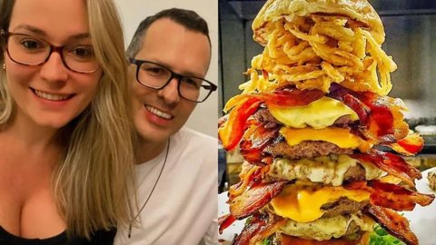 Psicólogo viraliza ao relatar 'pior date da história' após comer hambúrguer gigante para não pagar conta - Imagem: Arquivo Pessoal / Foto Ilustrativa