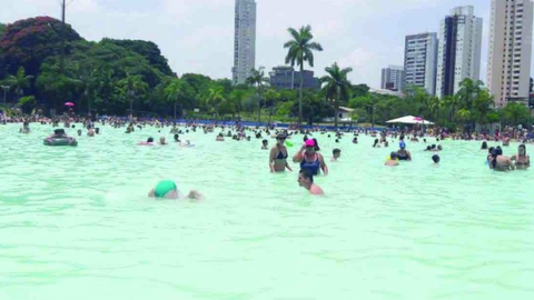 Piscina do Ceret, no Tatuapé, segue fechada neste verão - Imagem: Reprodução
