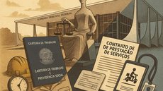 Especialistas alertam que a pejotização pode esconder relações de trabalho comuns, sem os direitos garantidos pela CLT. - Imagem: Reprodução | ChatGPT