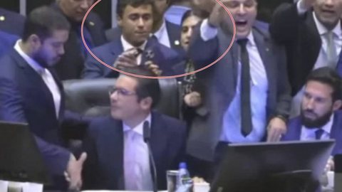 Imagens do incidente geraram polêmica, com Sóstenes Cavalcante afirmando que a agressão não ficará impune - Imagem: Reprodução/X