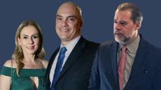 Evento reuniu ministros do STF, políticos e empresários brasileiros. - Imagem: Montagem/STF/Redes Sociais.