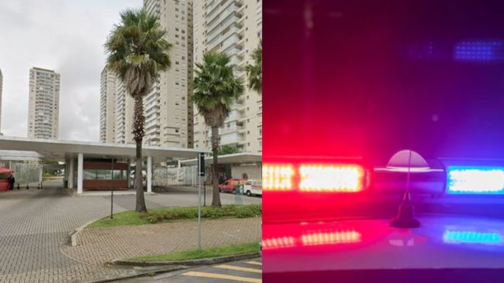 Um PM assassinou a namorada em um apartamento em São Paulo, na presença do filho dela. - Imagem: reprodução I R7 e Freepik