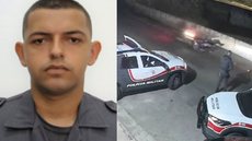 Policial de 27 anos tentava conter motociclistas que fugiam de abordagem na Inajar de Souza. - Imagem: Reprodução.
